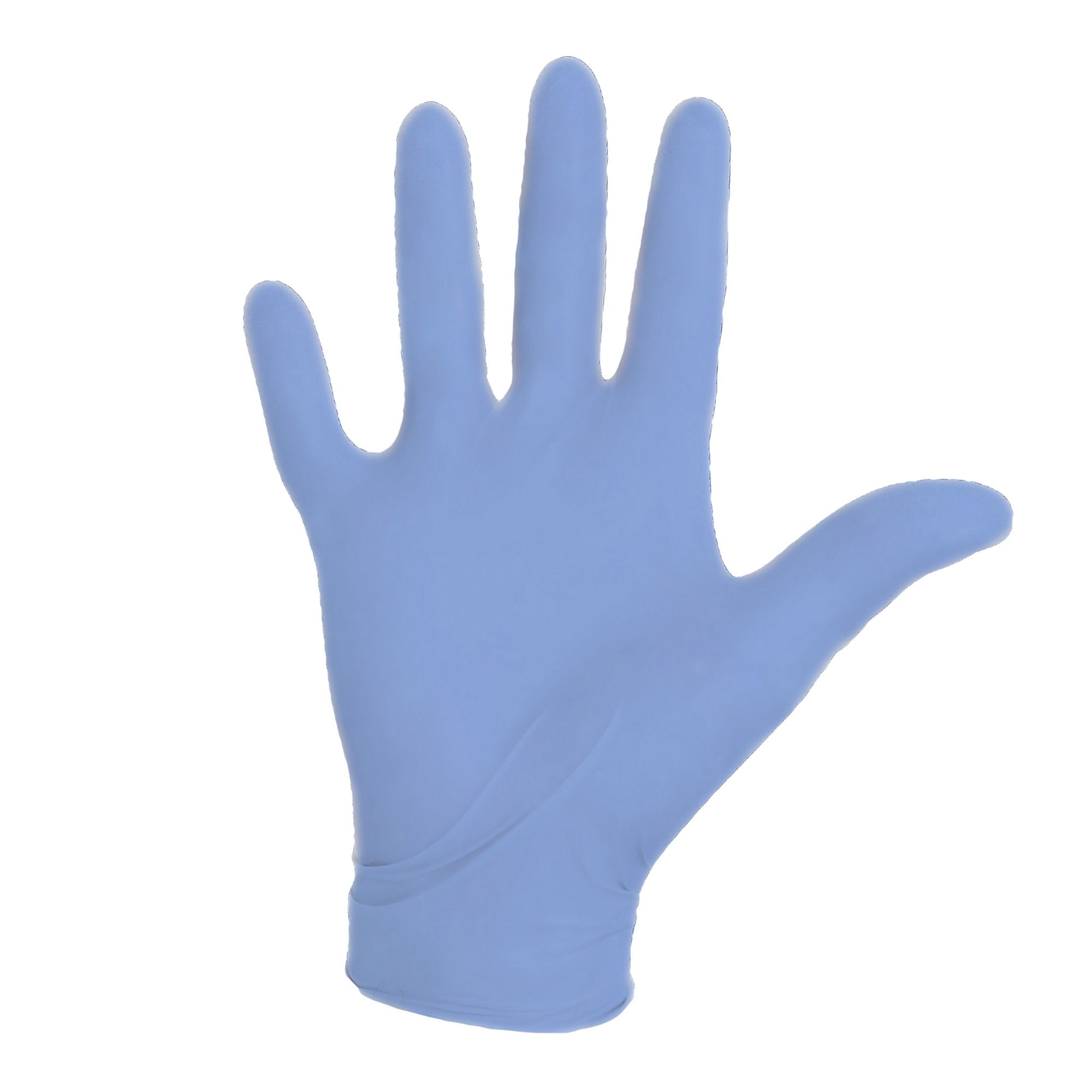 Aquasoft® Nitrile Standard Cuff Length Exam Glove, Small, Blue