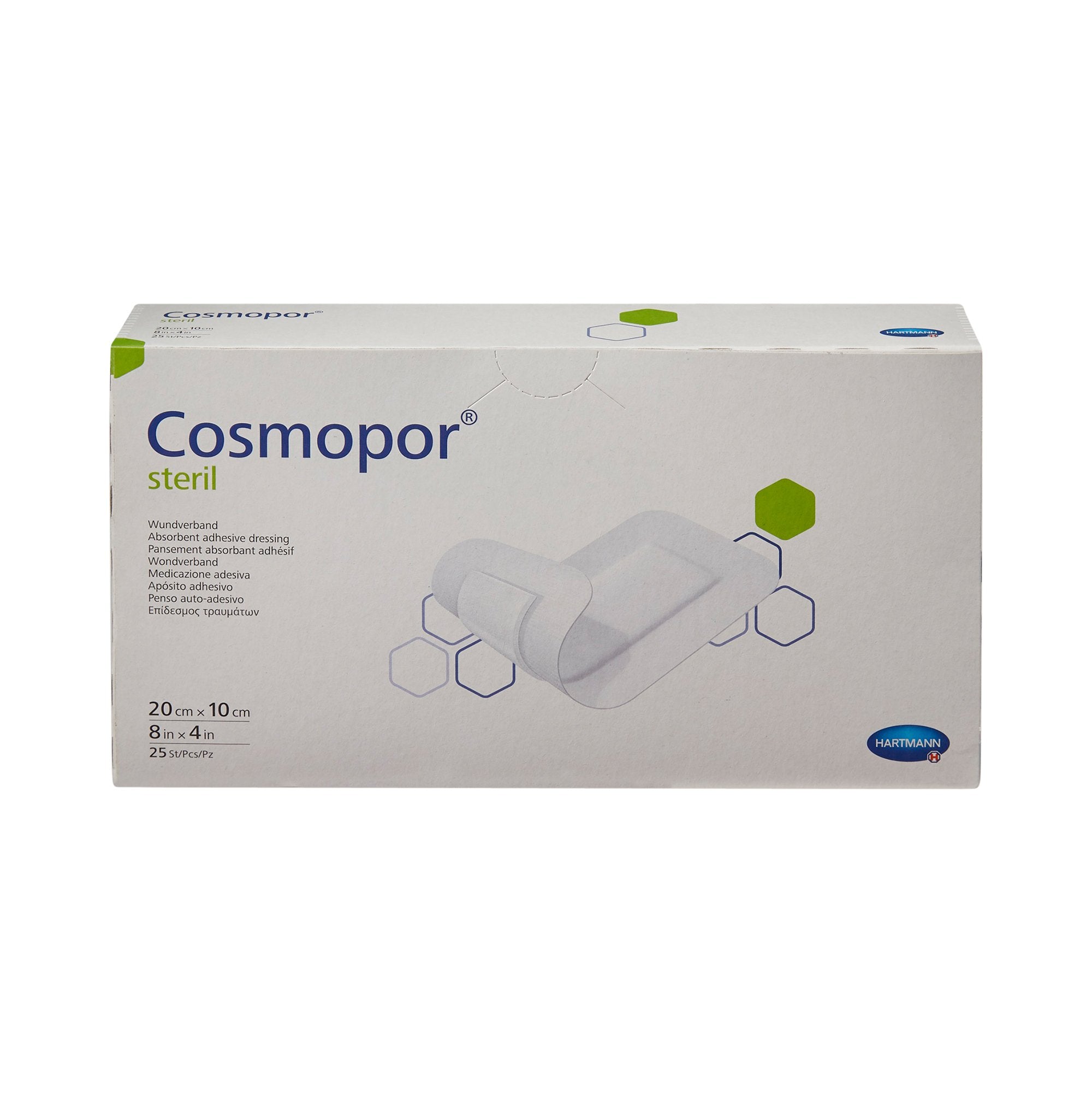 Cosmopor® Adhesive Dressing, 4 x 8 Inch