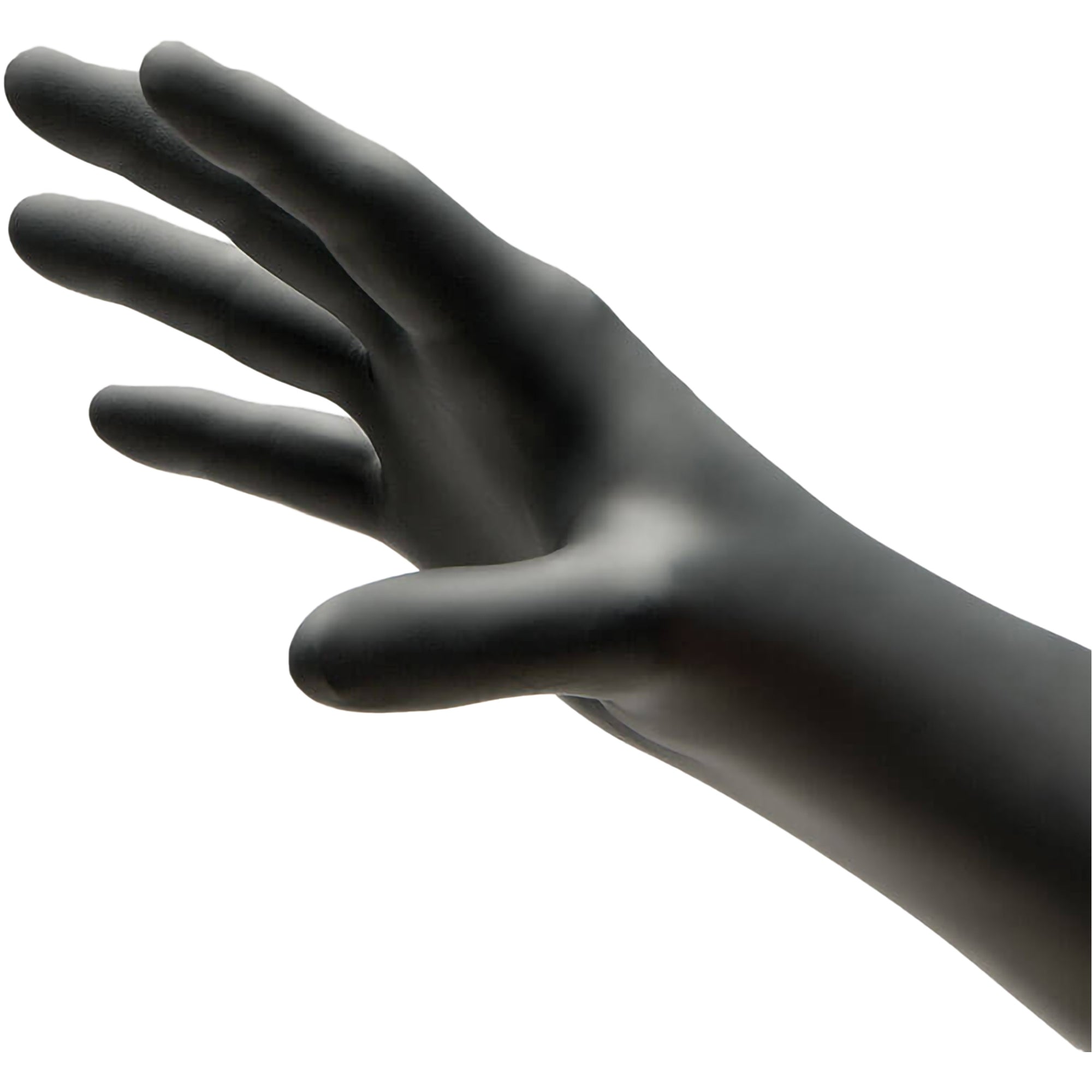 NitriDerm® Ultra Black Nitrile Exam Glove, Large, Black