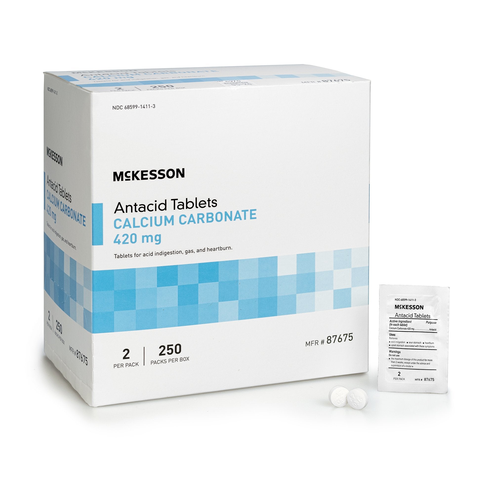 McKesson Calcium Carbonate Antacid