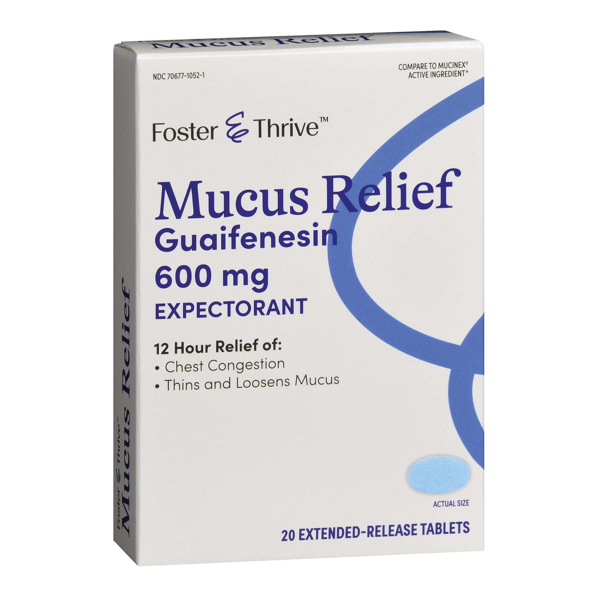 Foster & Thrive™ Guaifenesin Cold and Cough Relief