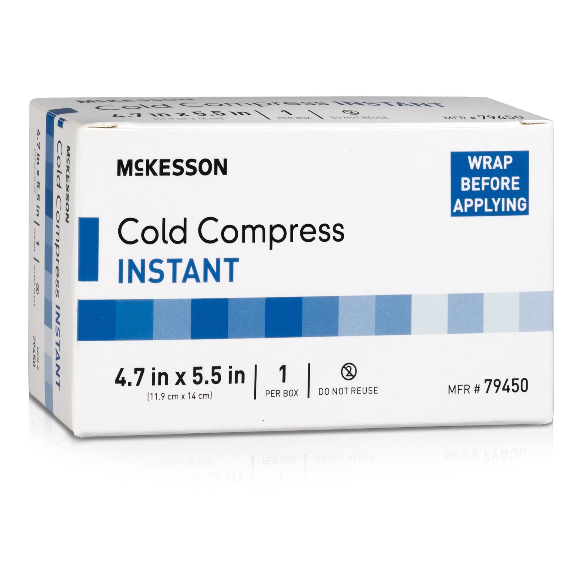 McKesson Instant Cold Pack, 4-7/10 x 5-1/2 Inch