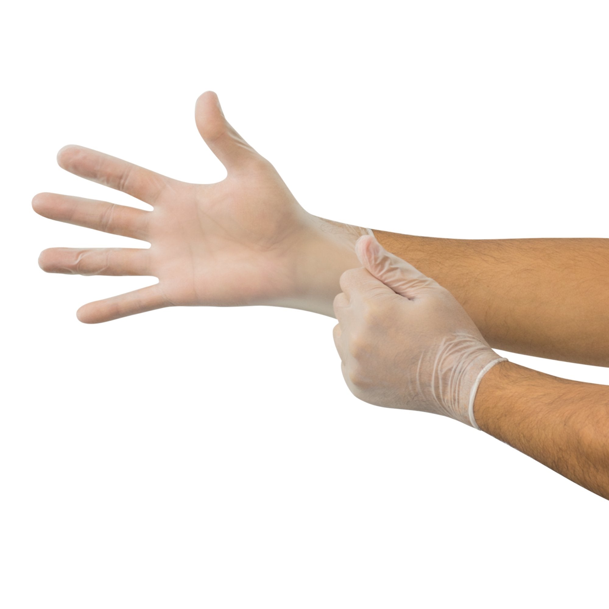 Derma Free™ Exam Glove, Extra Large, Clear