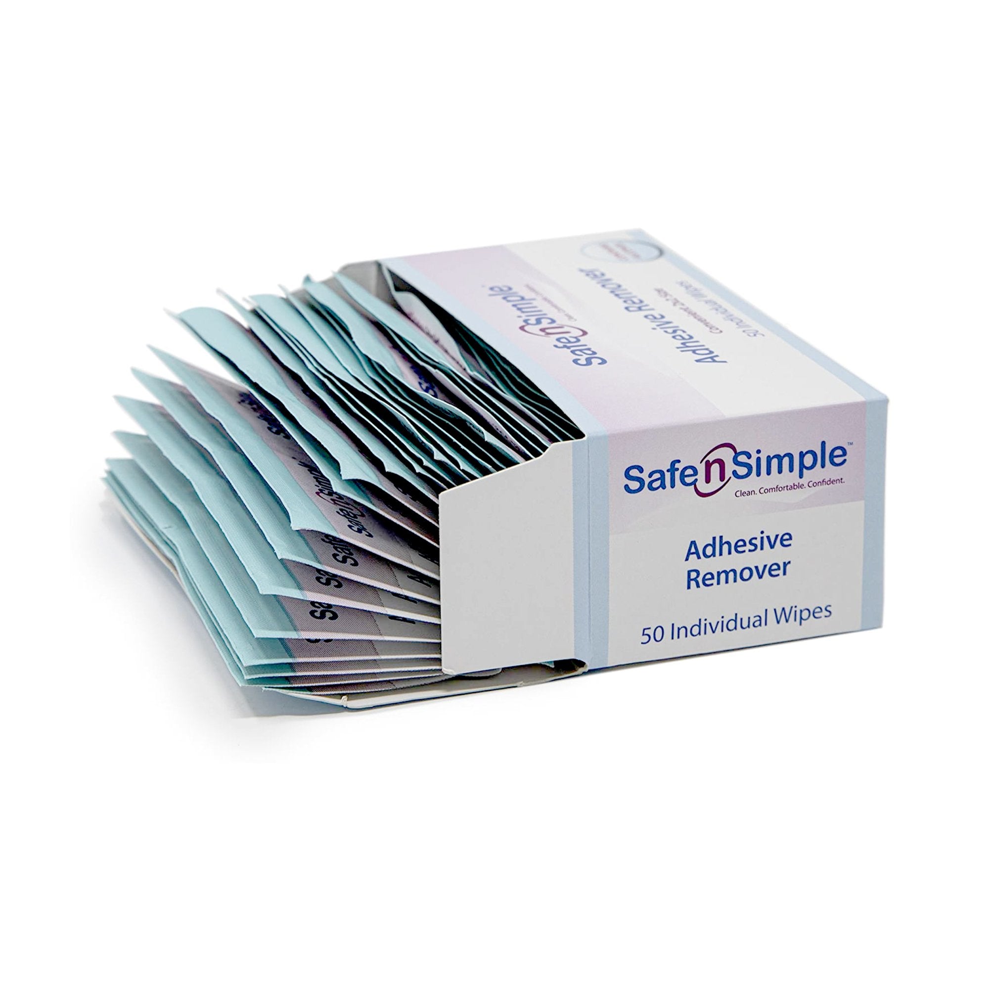 Safe N Simple™ Adhesive Remover, 5 x 7 Inch Wipe