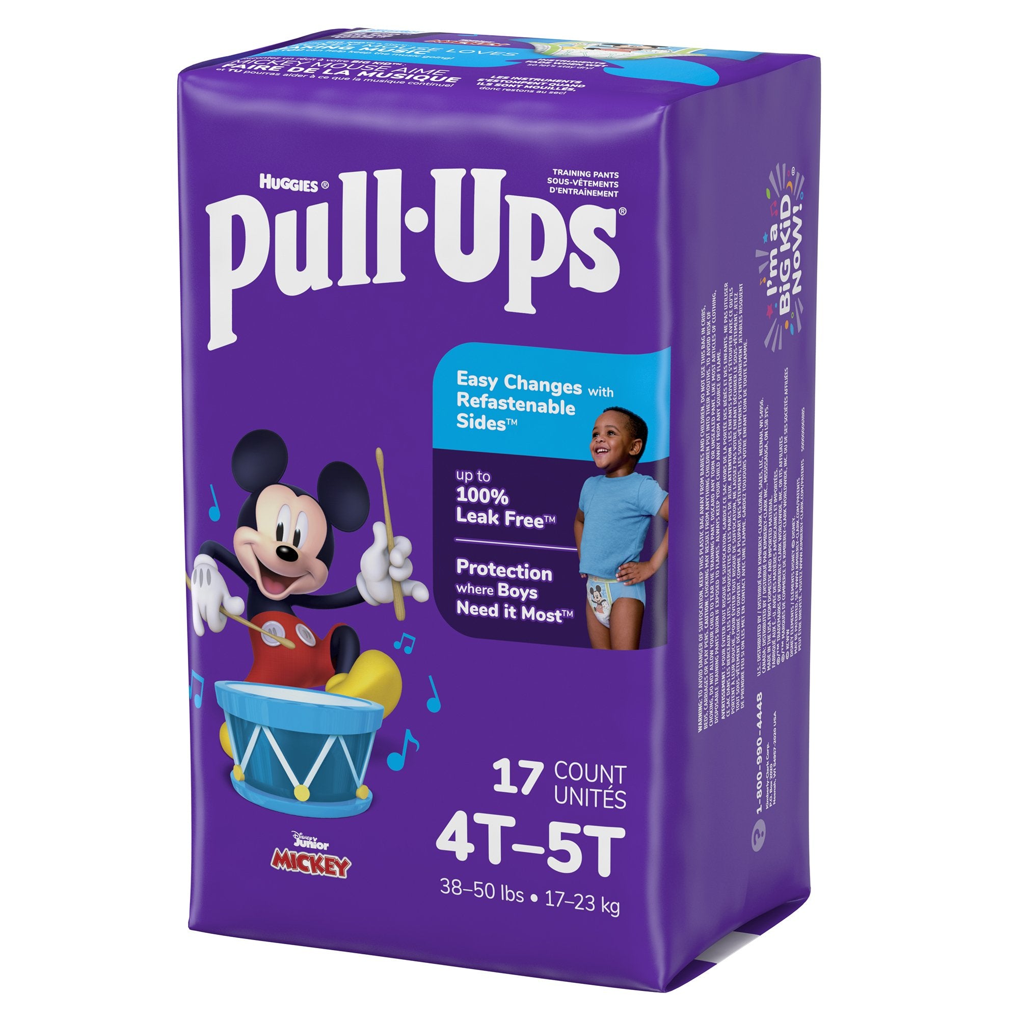 Pull-Ups® Learning Designs® for Boys Training Pants, 4T to 5T